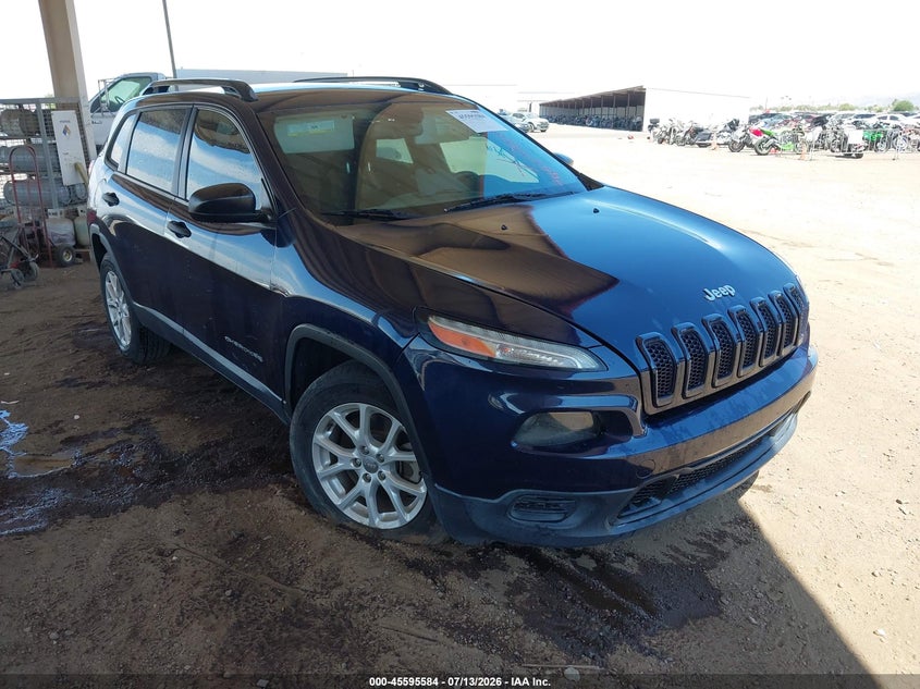 Vin: 1c4pjlab4gw160063, lot: 46093961, jeep cherokee sport 2016 img_1