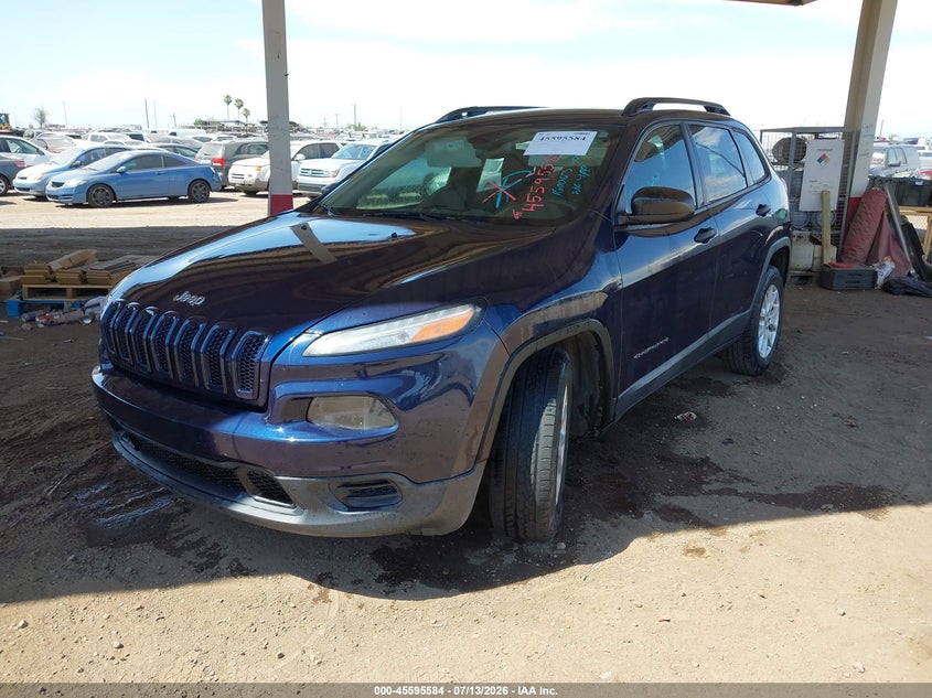 Vin: 1c4pjlab4gw160063, lot: 46093961, jeep cherokee sport 20162