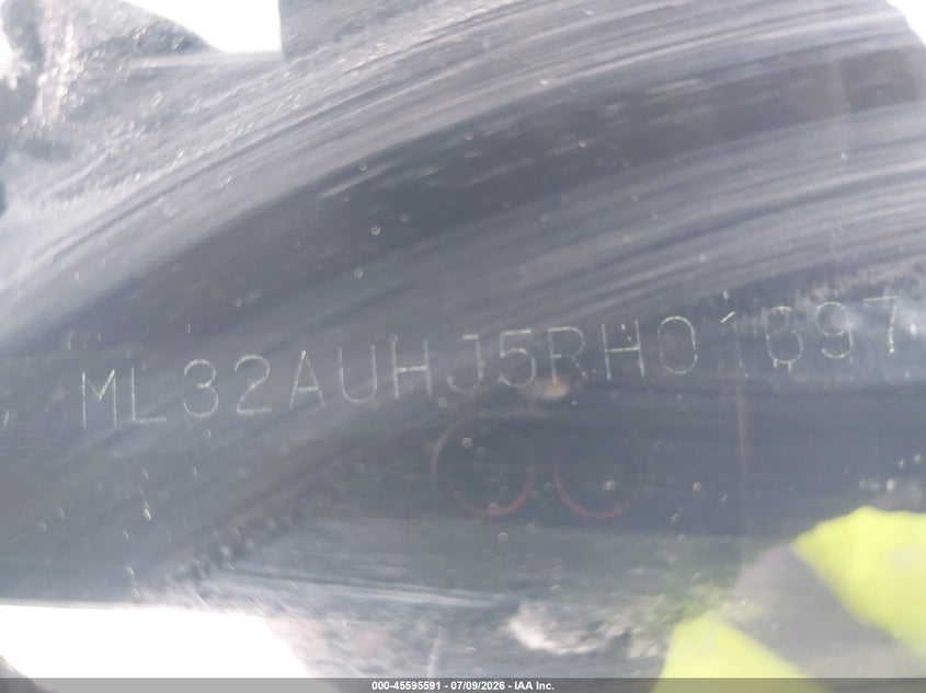 2024 Mitsubishi Mirage Es/Le VIN: ML32AUHJ5RH016979 Lot: 45595591