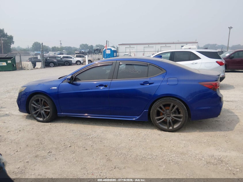 2018 Acura Tlx Tech A-Spec Pkgs VIN: 19UUB2F61JA006129 Lot: 45595595
