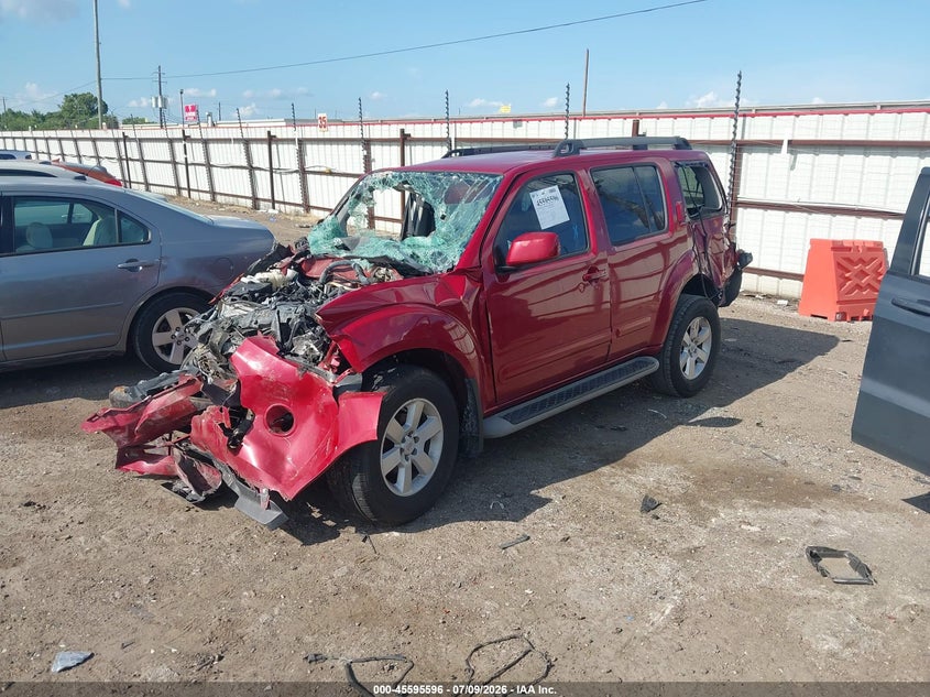Vin: 5n1ar1nn5ac618141, lot: 46093973, nissan pathfinder se 20102