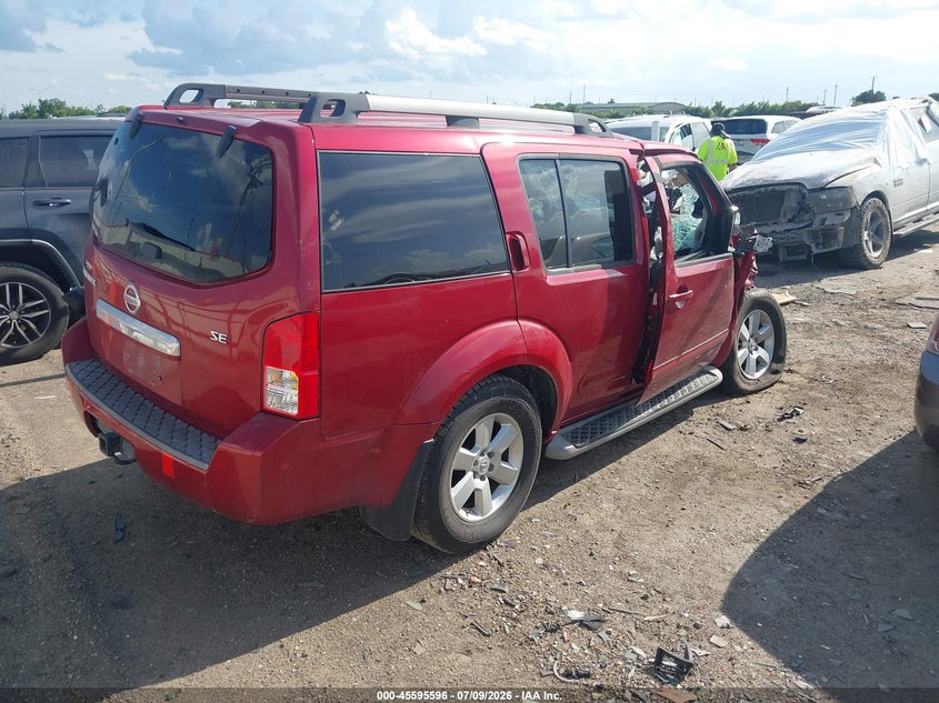 Vin: 5n1ar1nn5ac618141, lot: 46093973, nissan pathfinder se 20104