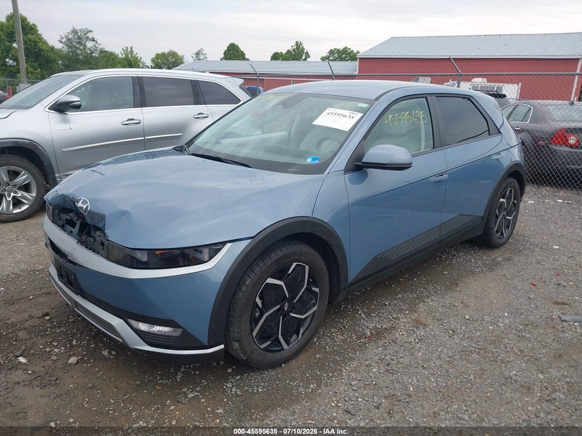 Vin: km8kndaf8pu214267, lot: 46094012, hyundai ioniq 5 sel 20232