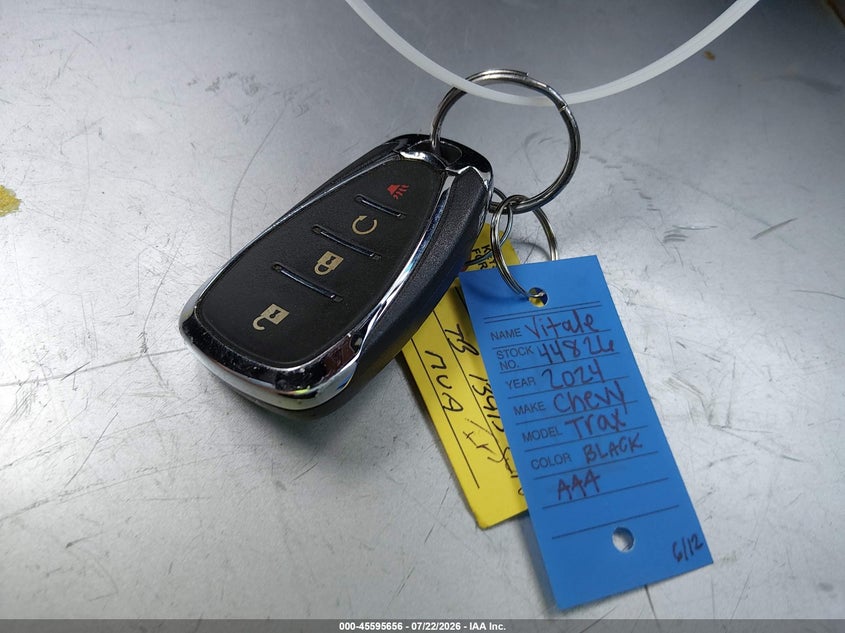 CHEVROLET TRAX 2024 VIN KL77LJE26RC172290