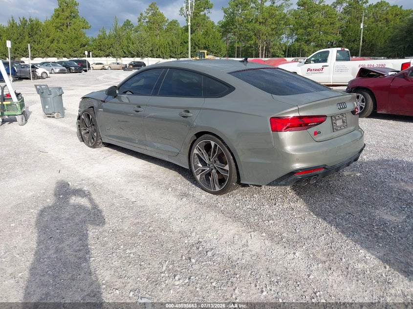 Vin: wauc4cf51pa051238, lot: 46094040, audi s5 sportback premium plus tfsi quattro tiptronic 20233
