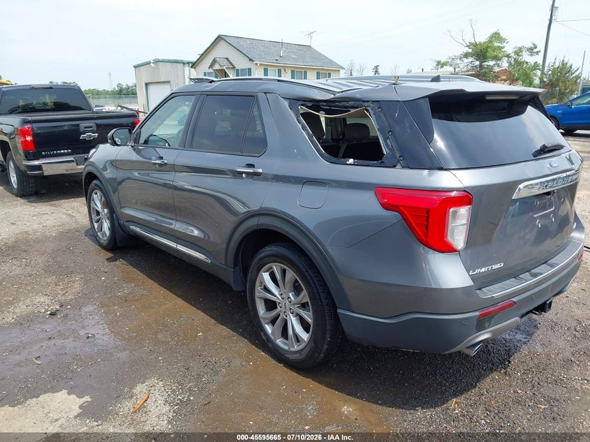 Vin: 1fmsk8fh9ngb40038, lot: 46094042, ford explorer limited 20223