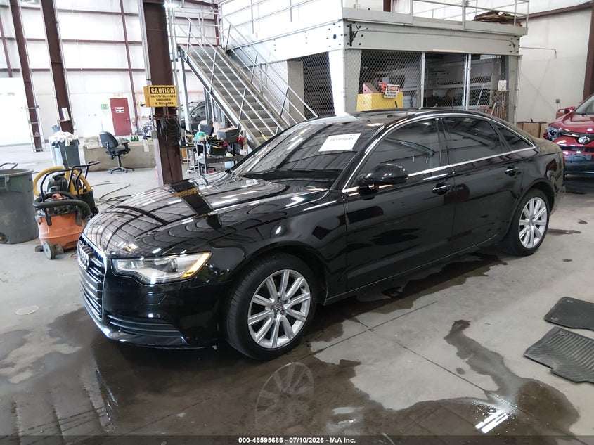 2013 Audi A6 2.0T Premium VIN: WAUGFAFC8DN117903 Lot: 45595686