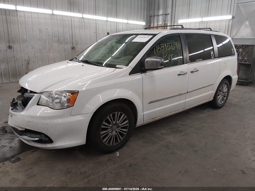 Vin: 2c4rc1cg3fr547338, lot: 46094068, chrysler town & country touring-l 20152