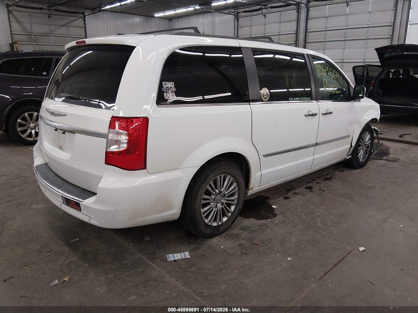 Vin: 2c4rc1cg3fr547338, lot: 46094068, chrysler town & country touring-l 20154