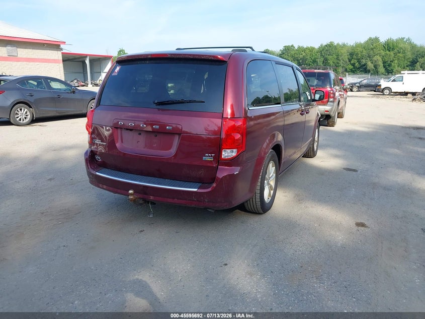 Vin: 2c4rdgcg6jr266675, lot: 46094069, dodge grand caravan sxt 20184