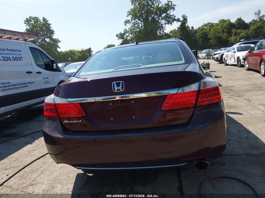 2014 Honda Accord Ex-L VIN: 1HGCR2F8XEA157422 Lot: 45595693