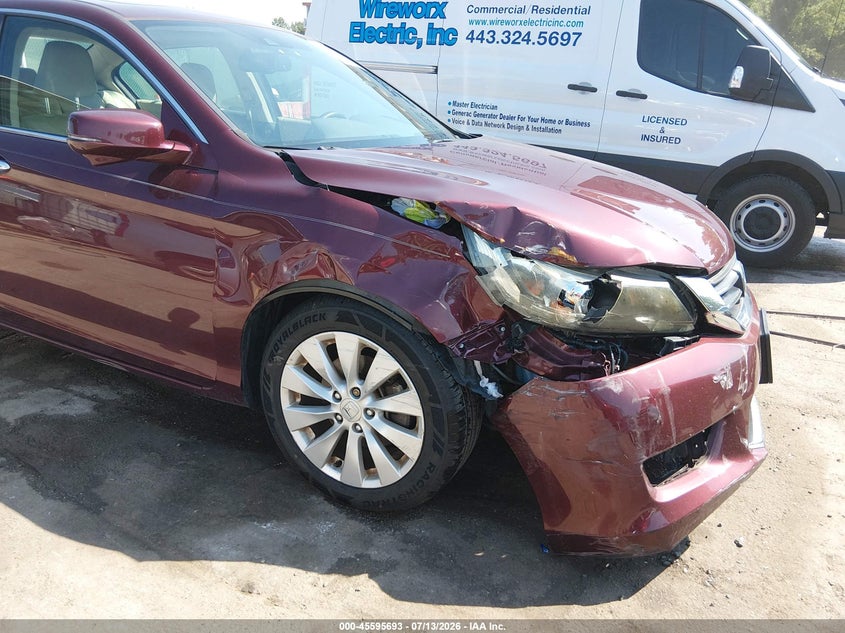 2014 Honda Accord Ex-L VIN: 1HGCR2F8XEA157422 Lot: 45595693