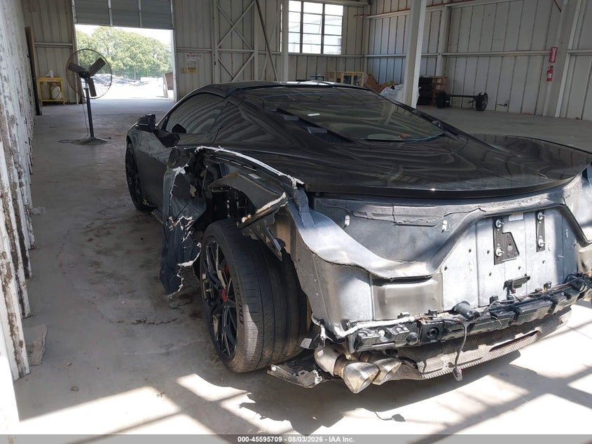 Vin: 1g1ya2d41m5105687, lot: 46094086, chevrolet corvette stingray rwd  1lt 20213
