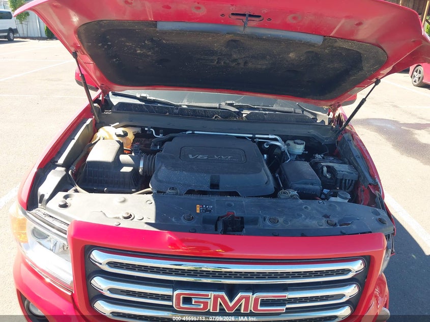2015 GMC Canyon 4Wd Sle VIN: 1GTG6BE39F1228478 Lot: 45595713
