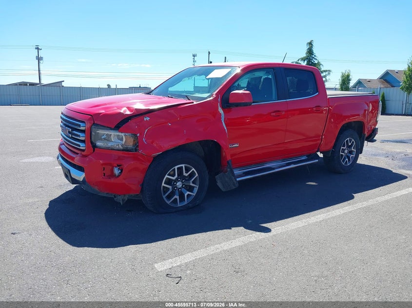 Vin: 1gtg6be39f1228478, lot: 46094090, gmc canyon 4wd sle 20152