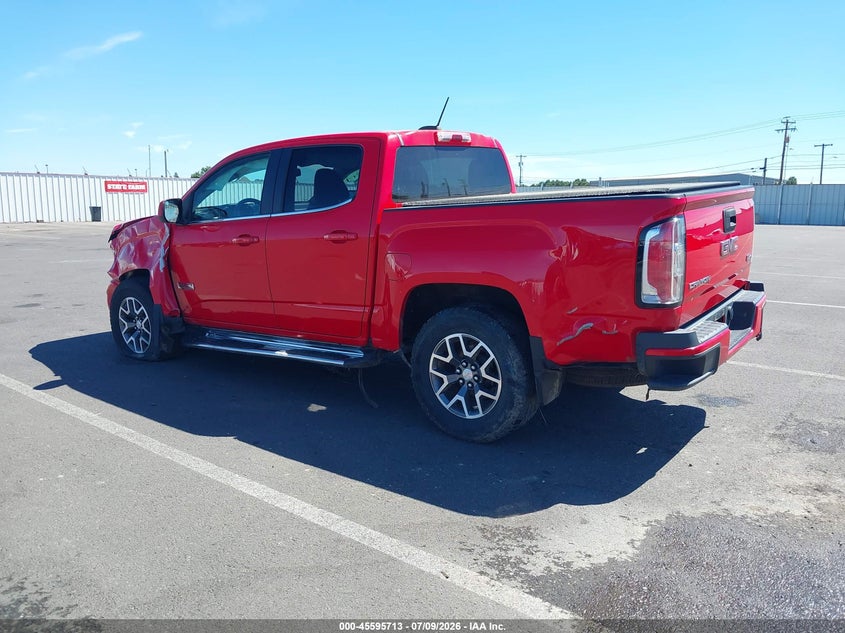 Vin: 1gtg6be39f1228478, lot: 46094090, gmc canyon 4wd sle 20153