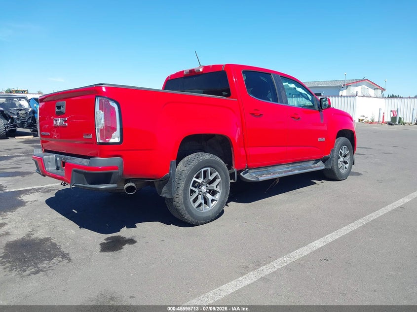 Vin: 1gtg6be39f1228478, lot: 46094090, gmc canyon 4wd sle 20154