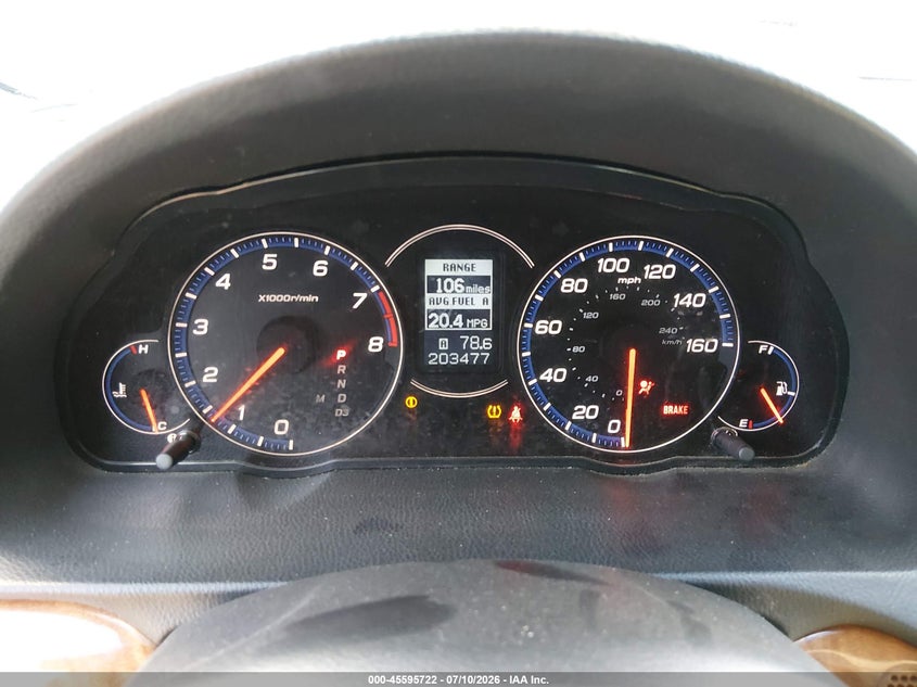 2008 Acura Tsx VIN: JH4CL96878C019157 Lot: 45595722