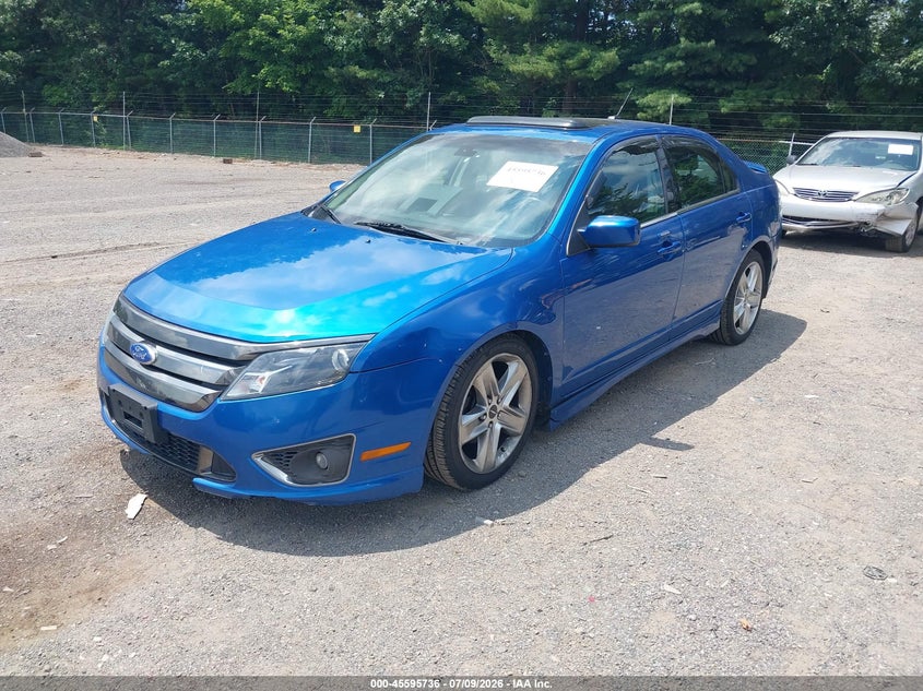 Vin: 3fahp0dc8cr268274, lot: 46094112, ford fusion sport 20122