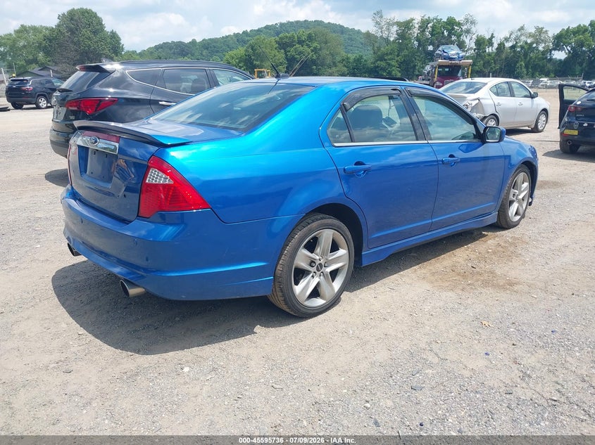 Vin: 3fahp0dc8cr268274, lot: 46094112, ford fusion sport 20124