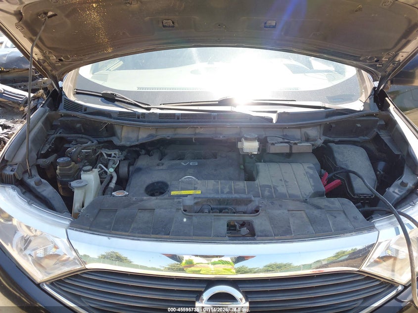 2012 Nissan Quest S VIN: JN8AE2KP0C9042832 Lot: 45595735