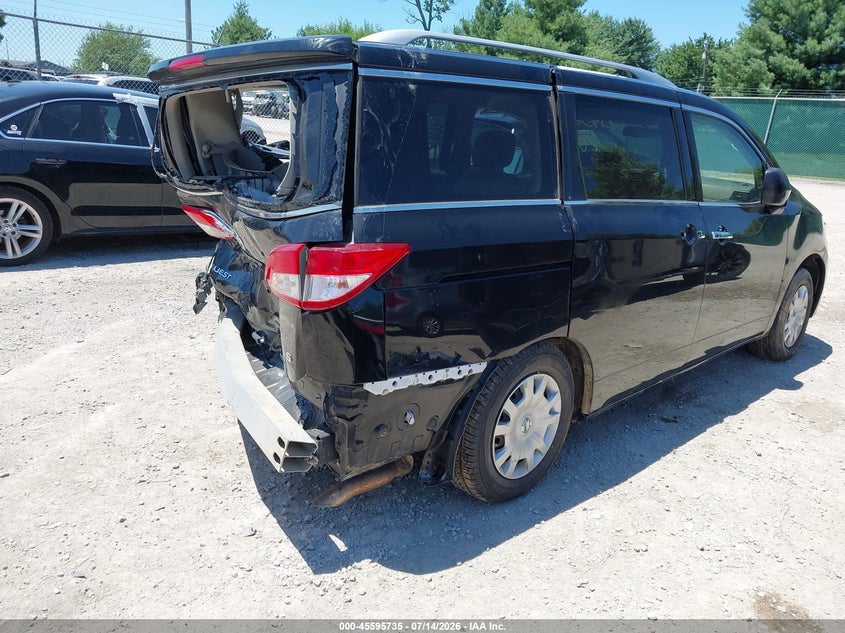 Vin: jn8ae2kp0c9042832, lot: 46094113, nissan quest s 20124