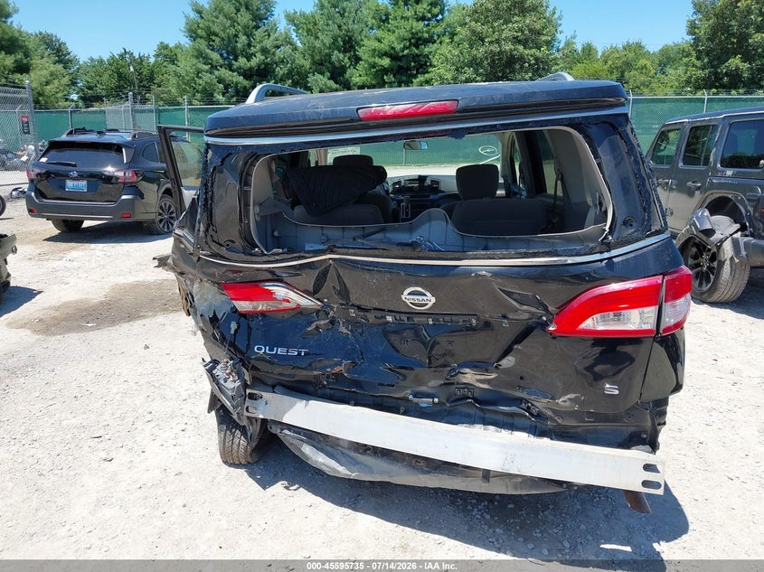 2012 Nissan Quest S VIN: JN8AE2KP0C9042832 Lot: 45595735