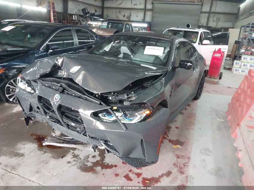 Vin: wbs43az01pcm35306, lot: 46094145, bmw m4 competition xdrive 20232