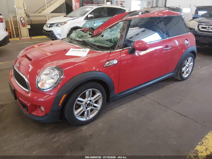 2013 Mini Hardtop Cooper S VIN: WMWSV3C5XDT476499 Lot: 45595788
