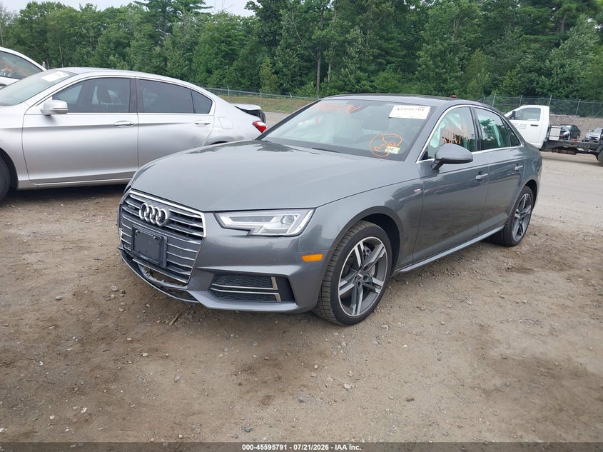 Vin: wauenaf46ja151358, lot: 46094170, audi a4 2.0t premium/2.0t tech premium 20182