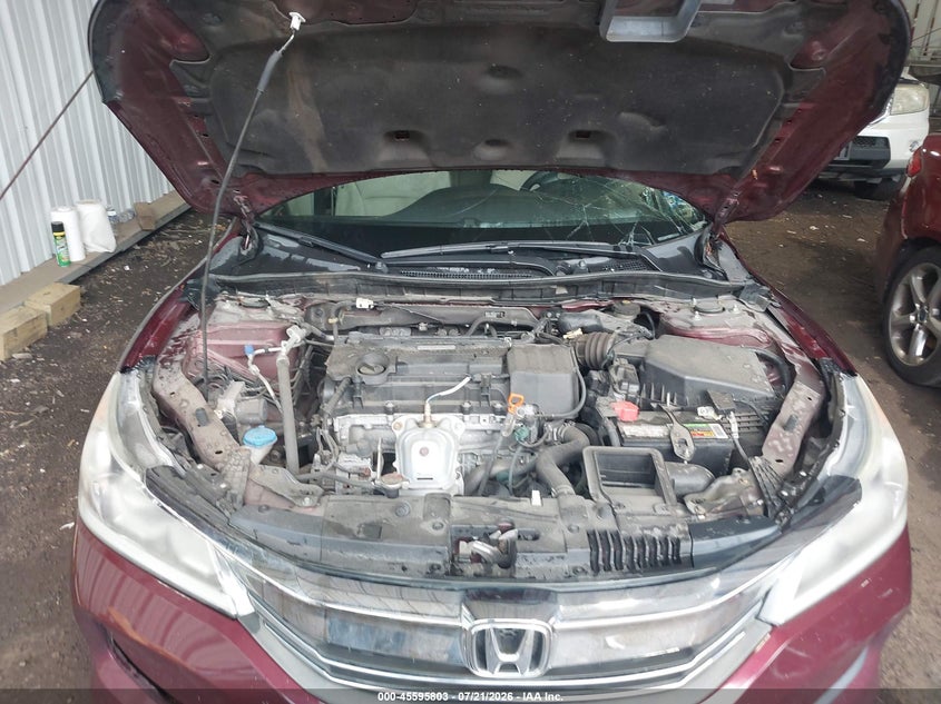 2016 Honda Accord Lx VIN: 1HGCR2F39GA089024 Lot: 45595803