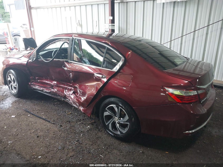 2016 Honda Accord Lx VIN: 1HGCR2F39GA089024 Lot: 45595803
