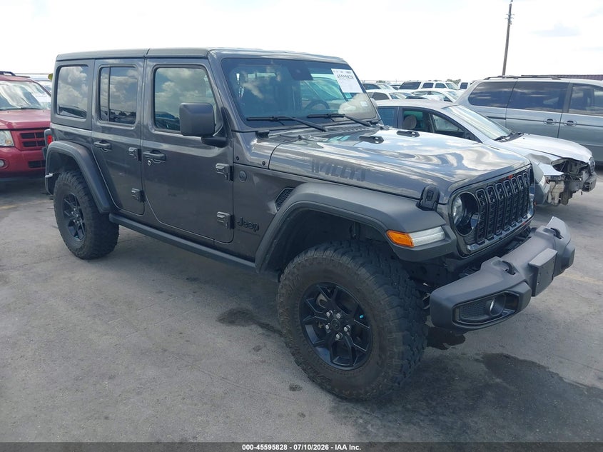 2024 JEEP WRANGLER auction photo 1