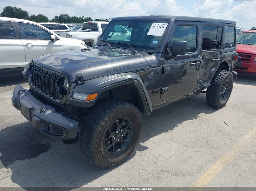 2024 JEEP WRANGLER auction photo 2