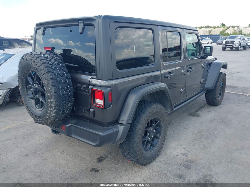 2024 JEEP WRANGLER auction photo 4