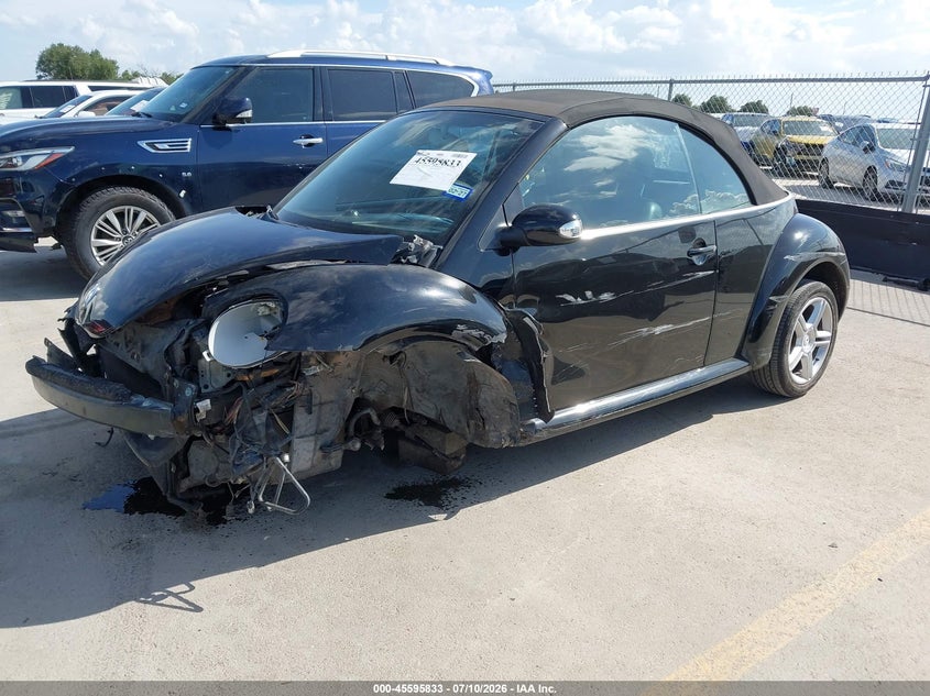 2005 VOLKSWAGEN BEETLE CABRIO 1.8L I-4 DOHC, TURBO, 150HP