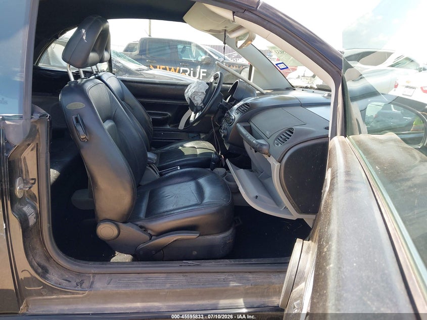 2005 VOLKSWAGEN BEETLE CABRIO 1.8L I-4 DOHC, TURBO, 150HP