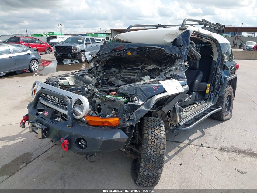 2012 Toyota Fj Cruiser VIN: JTEBU4BFXCK146819 Lot: 45595840
