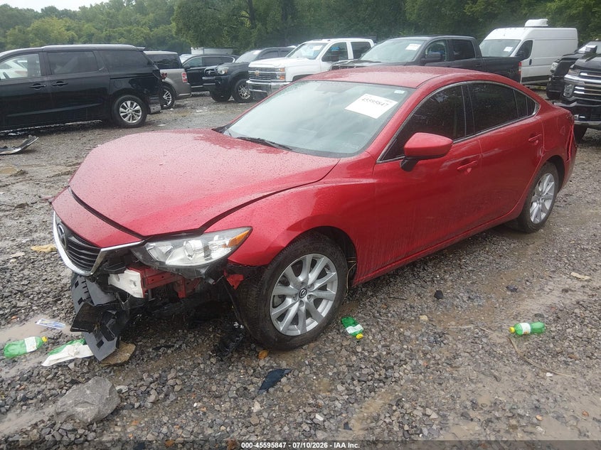 Vin: jm1gj1u5xg1483007, lot: 46094225, mazda mazda6 i sport 20162