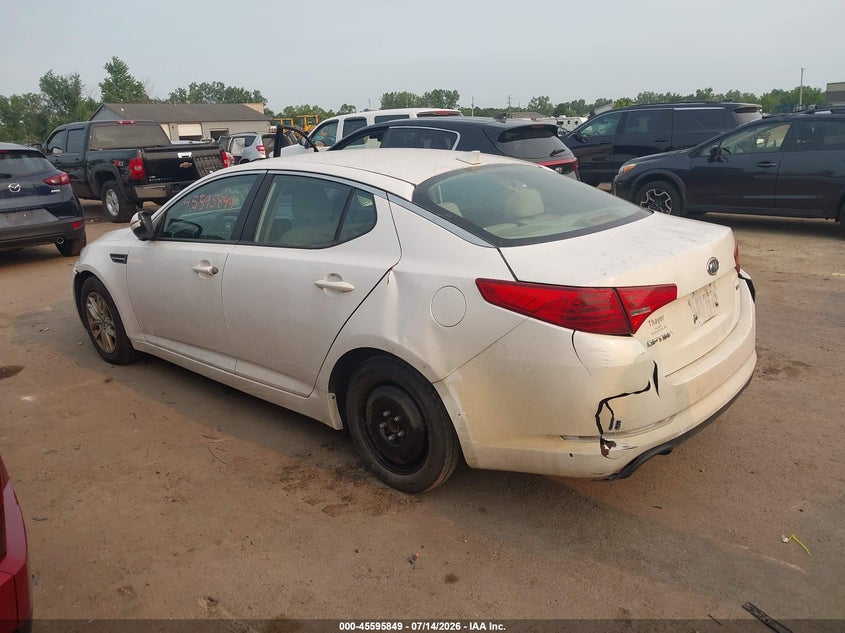 Vin: knagm4a7xb5060926, lot: 46094227, kia optima lx 20113