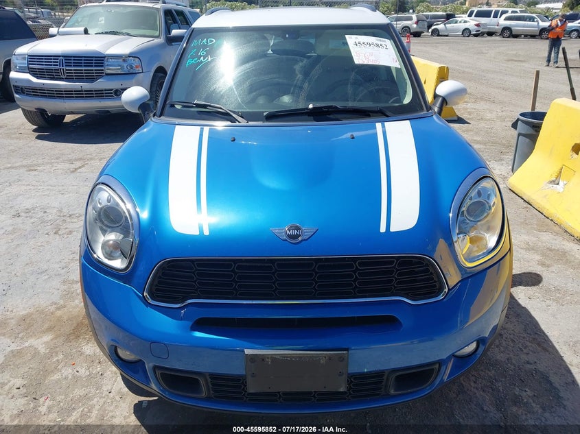 2014 Mini Countryman Cooper S VIN: WMWZC3C53EWP25956 Lot: 45595852