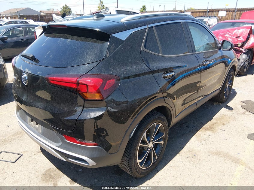 Vin: kl4mmdsl6lb107142, lot: 46094263, buick encore gx fwd select 20204