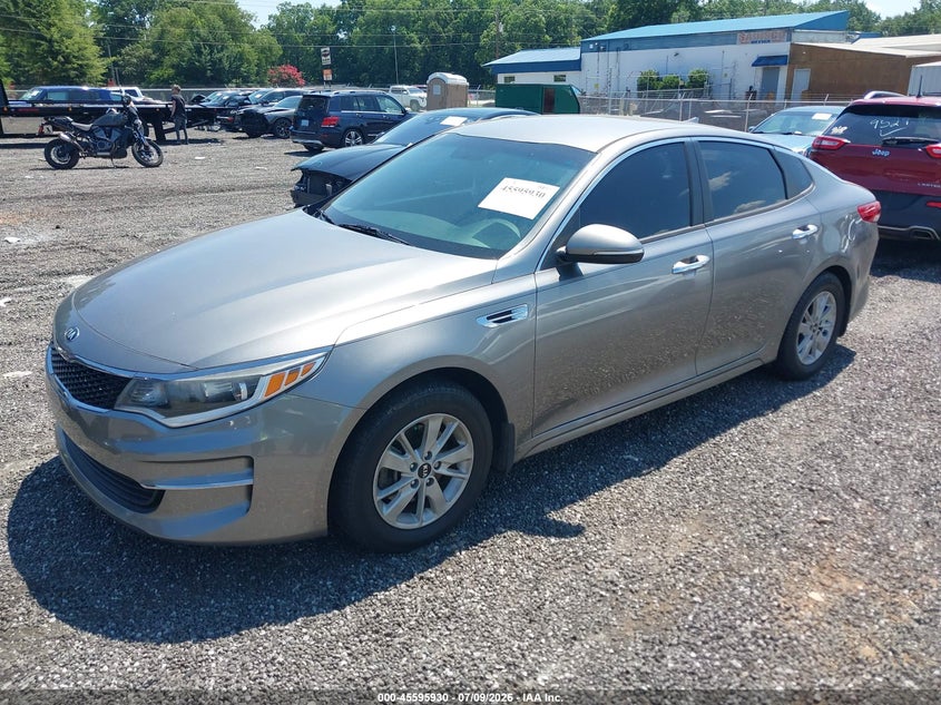 2016 Kia Optima Lx 5XXGT4L3XGG116592 photo 1
