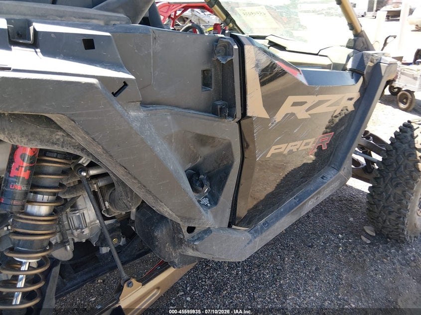 2025 Polaris Rzr Pro R Ultimate VIN: 3NSRPD2K7SG144084 Lot: 45595935