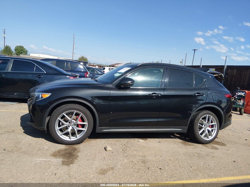 2018 Alfa Romeo Stelvio Ti Sport Awd VIN: ZASFAKNN5J7B73357 Lot: 45595954