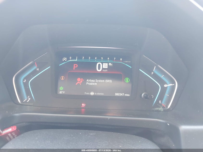 2021 HONDA ODYSSEY auction photo 7