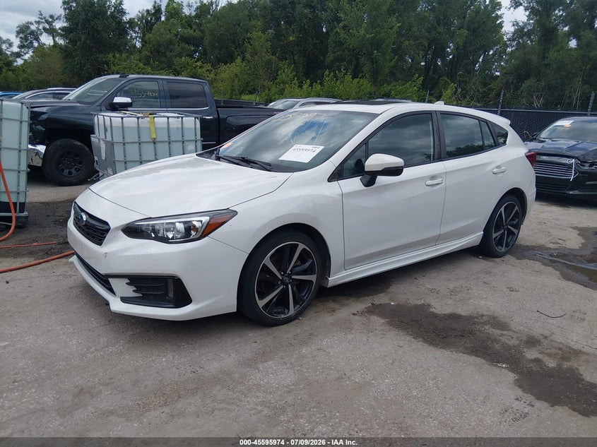 Vin: 4s3gtam61n3729026, lot: 46094352, subaru impreza sport 5-door 20222