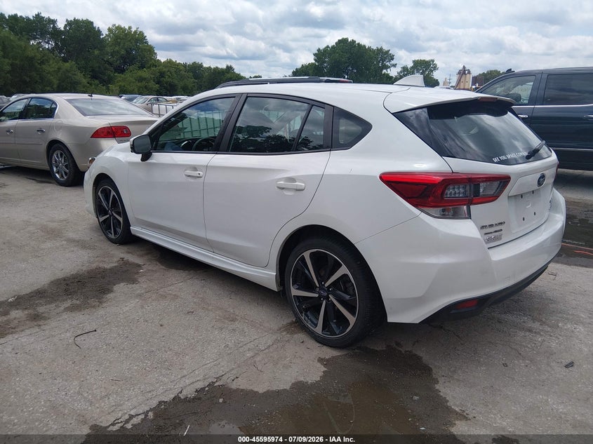 Vin: 4s3gtam61n3729026, lot: 46094352, subaru impreza sport 5-door 20223