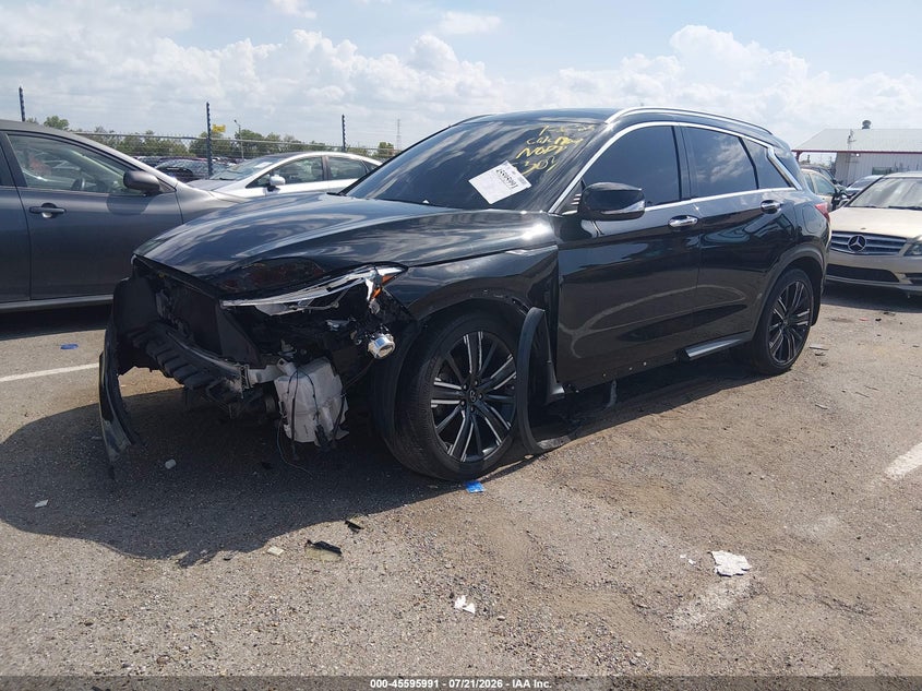 Vin: 3pcaj5baxmf105303, lot: 46094369, infiniti qx50 luxe 20212