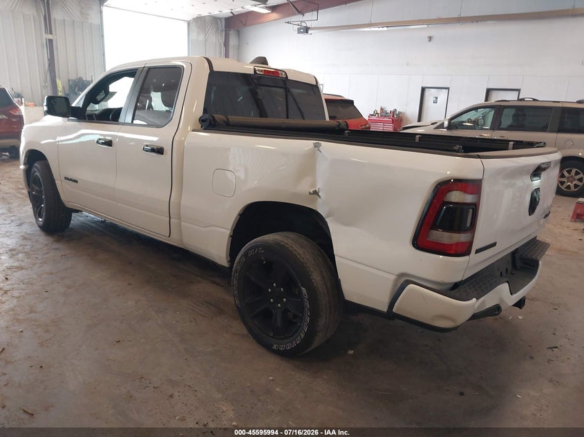 Vin: 1c6rrfbg2pn521896, lot: 46094372, ram 1500 big horn  4x4 6'4 box 20233